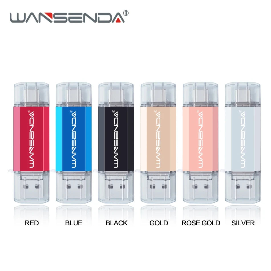 Wansenda OTG 3-in-1 USB Flash Drive