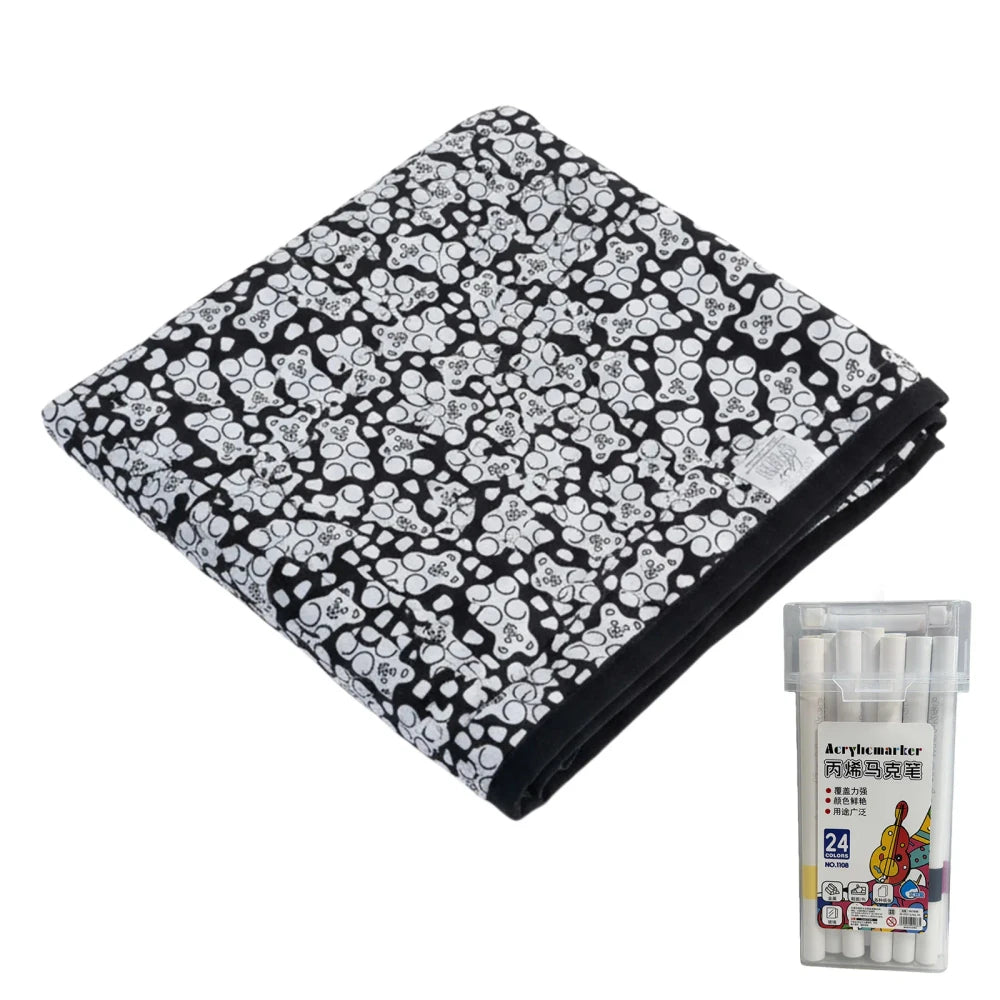 DIY Coloring Blanket Kit